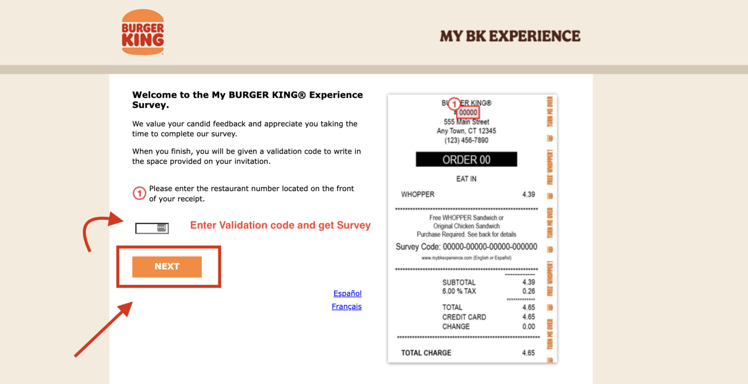 MyBKExperience – Official Burger King Survey at mybkexperience.com